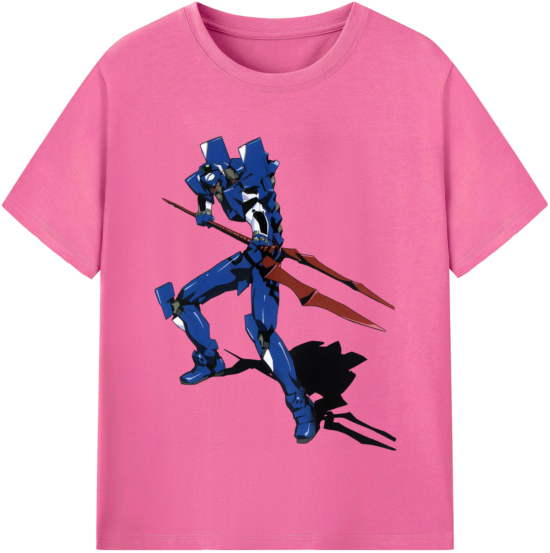 （画像用） EVA 新世紀エヴァンゲリオン レディースカジュアルプリントTシャツ（綿100％）